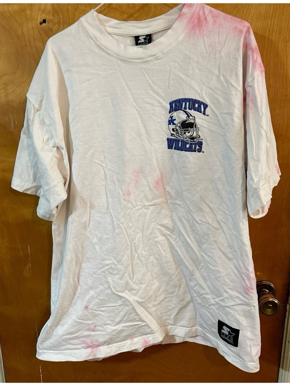 Vintage starter Kentucky Wildcats UK tshirt size large